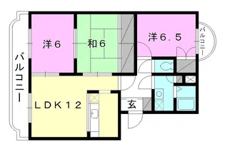 ミッチェルハウス【202号室】の間取り