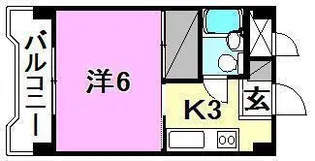 ジョイフルハウス【103号室】の間取り