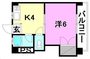 池田ビル【102号室】の間取り
