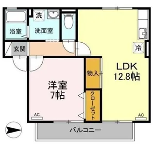 メゾン エタニティ【202号室】の間取り