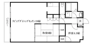 サンアイハイツ【205号室】の間取り