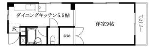 トミーハウス【406号室】の間取り