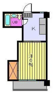 メゾン北斗【107号室】の間取り