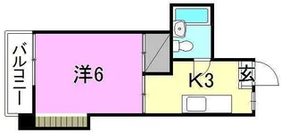 メゾン北斗【302号室】の間取り