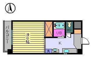 ピュアジュネスMJK【502号室】の間取り