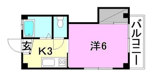 第一曙マンション【305号室】の間取り
