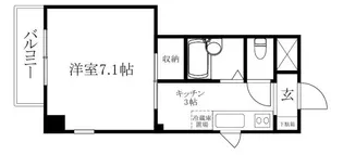 MTハイツ【201号室】の間取り
