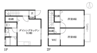 オレンジメグ【103号室】の間取り