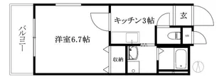 プレリュード本町【505号室】の間取り