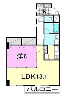 ネバーランド【201号室】の間取り