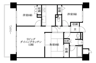 アルファステイツ宮西【403号室】の間取り