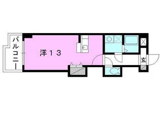 レヴェンテ モンテ【110号室】の間取り