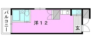 ORIGINAL BOX 28【2-D号室】の間取り