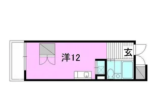 ORIGINAL BOX 28【5-C号室】の間取り