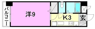 アマーレ中央【405号室】の間取り