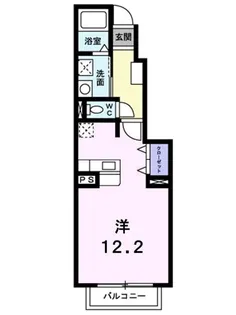 ベル ジュネス【103号室】の間取り