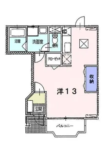 アクテュエルY【102号室】の間取り