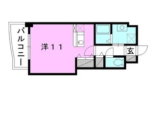 グランデ ピアッツァ【309号室】の間取り