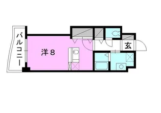 グランデ ピアッツァ【403号室】の間取り