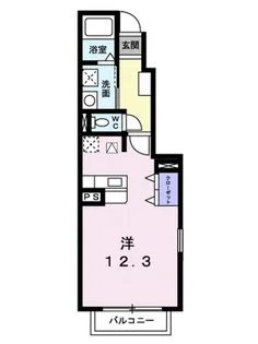 モダン【101号室】の間取り