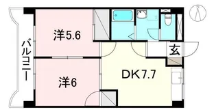 シャルムヴィラージュ【302号室】の間取り