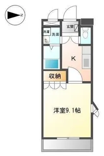 エクセルハイム【101号室】の間取り