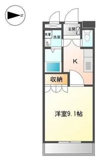 エクセルハイム【105号室】の間取り