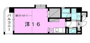 ジュエルミサワ 12【601号室】の間取り