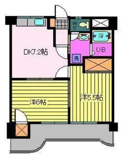 ファミール スクウェア【203号室】の間取り
