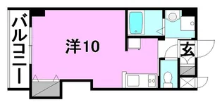 ドルーク三番町【502号室】の間取り