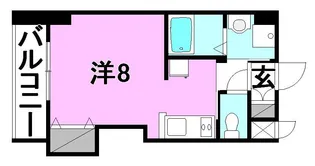 ドルーク三番町【602号室】の間取り