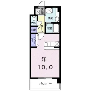 プリムローズ小坂【306号室】の間取り