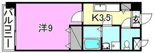 LOUNGE ACT【202号室】の間取り