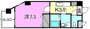LOUNGE ACT【505号室】の間取り
