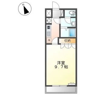 プランドール カネキB棟【111号室】の間取り