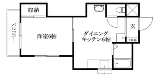 SSハイツ【302号室】の間取り