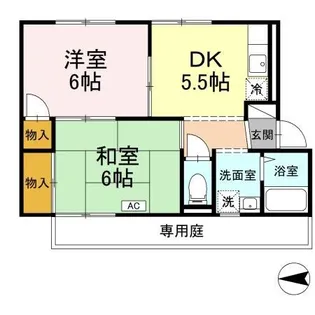 ポニーズハイム【102号室】の間取り