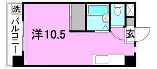 大栄和泉マンション【402号室】の間取り