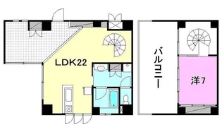 GREEN FOREST【302号室】の間取り