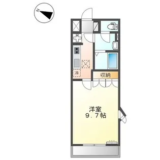 ロイヤルハイツ IYO【201号室】の間取り