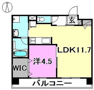 ING−αANNEX イングアルファアネックス【202号室】の間取り