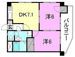 Charme.M(シャルム.エム)【301号室】の間取り