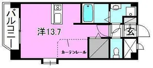 グランド・ステージ樽味【701号室】の間取り