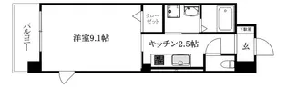 サンクロネ【201号室】の間取り