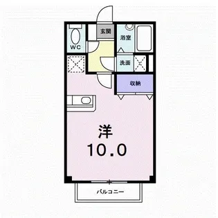 フォレスタ・T2【105号室】の間取り