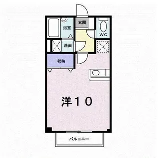 フォレスタ・T2【203号室】の間取り