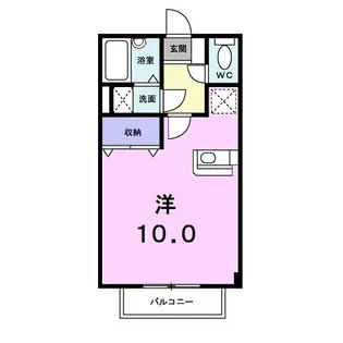フォレスタ T2【207号室】の間取り