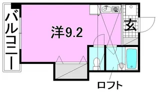 白石ハウス【202号室】の間取り