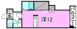 アビターレ松山【407号室】の間取り