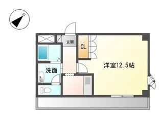 パシフィックヒルズはなみずき【301号室】の間取り